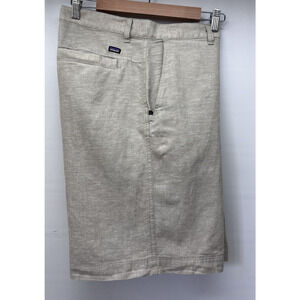 PATAGONIA MEN'S 32 SAND COTTON BLEND LIGHTWEIGHT WORN WEAR CASUAL SHORTS